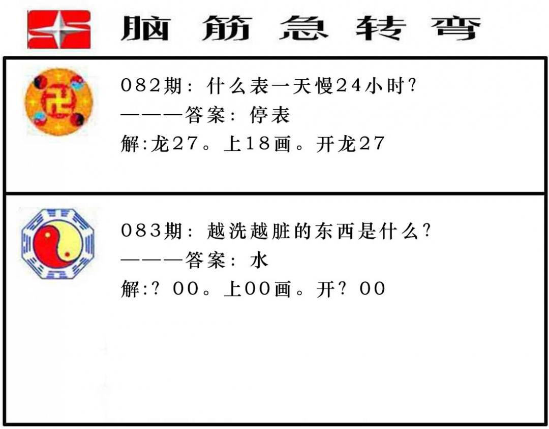 083期脑筋急转弯[图]
